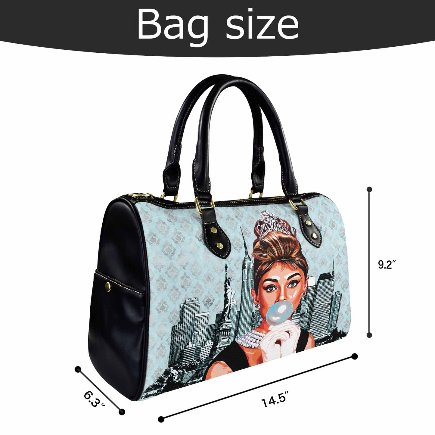 Audrey Hepburn Bijou City Bag - Coco D'Amore