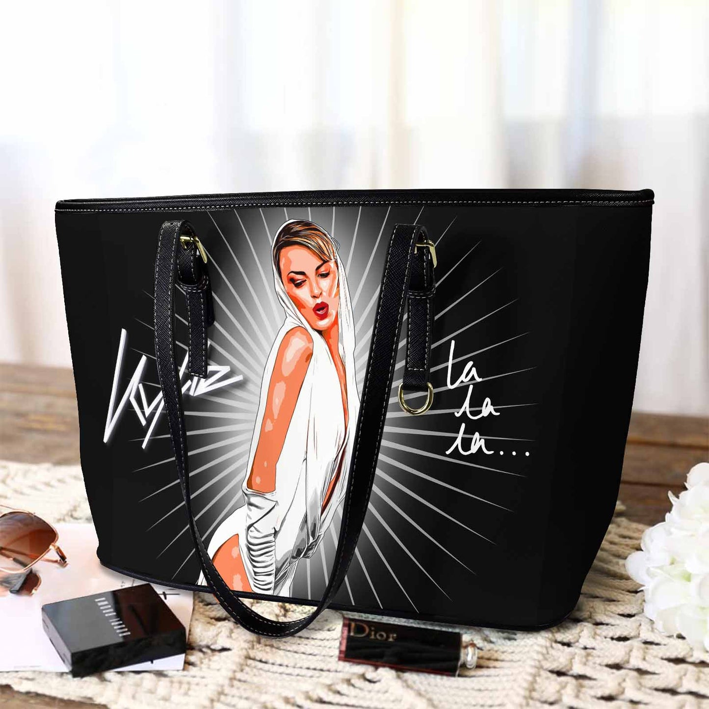 Kylie La La La Resilient Tote Bag