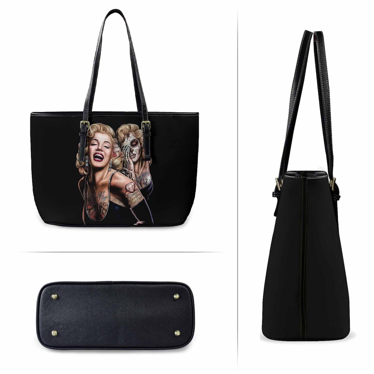 Marilyn Monroe Smile Now Resilient Tote Bag - Coco D'Amore