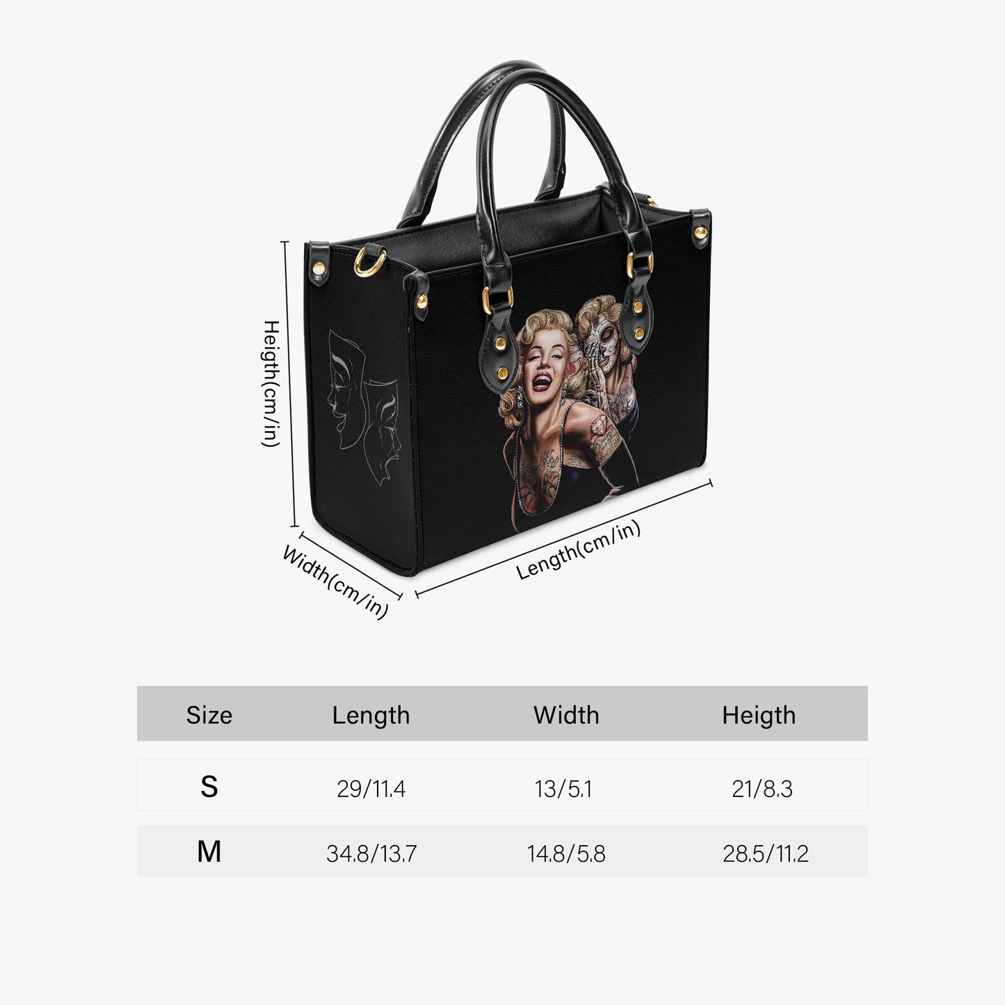 Marilyn Monroe Smile Now Concise Tote Bag - Coco D'Amore