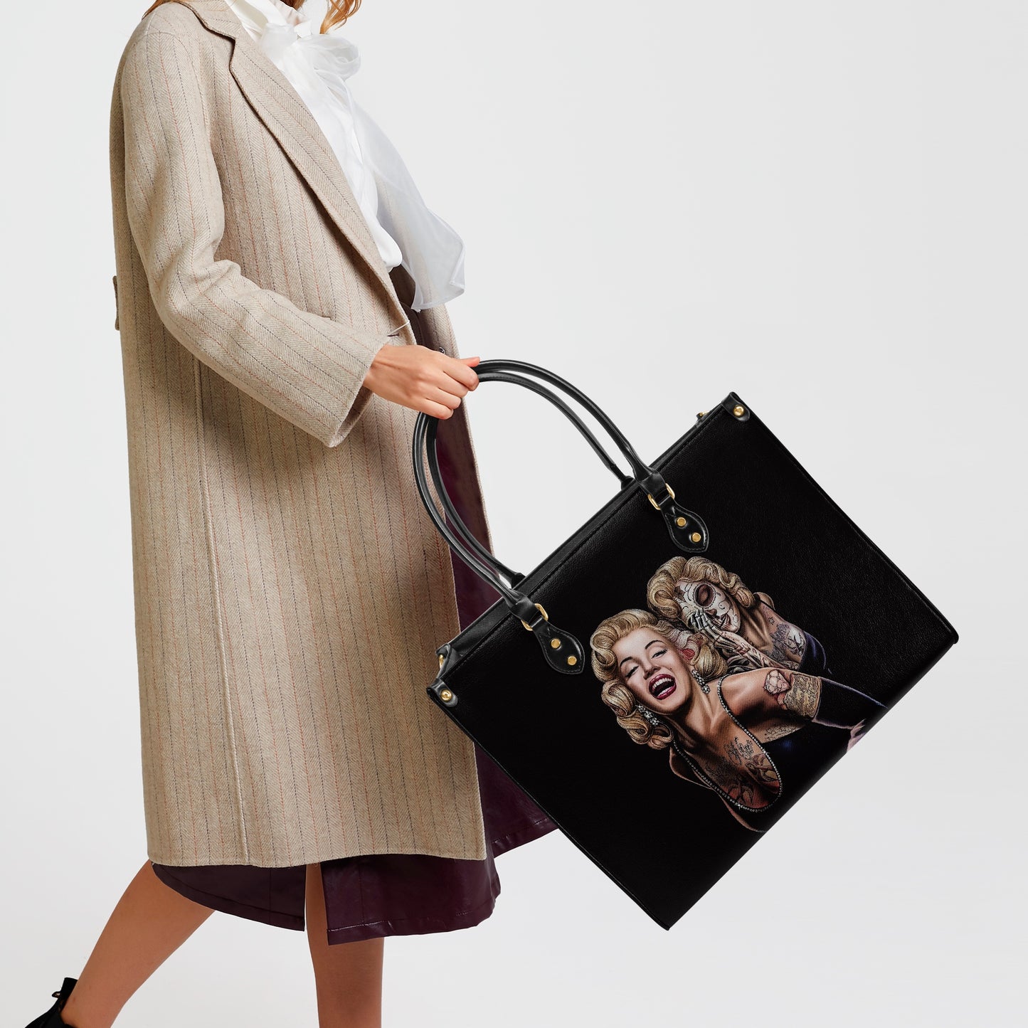 Marilyn Monroe Smile Now Concise Tote Bag - Coco D'Amore