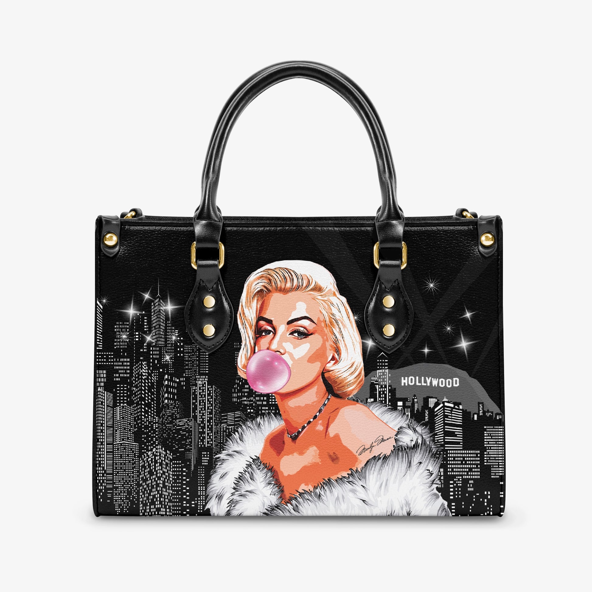 Marilyn Monroe Bubblegum Concise Tote Bag - Coco D'Amore