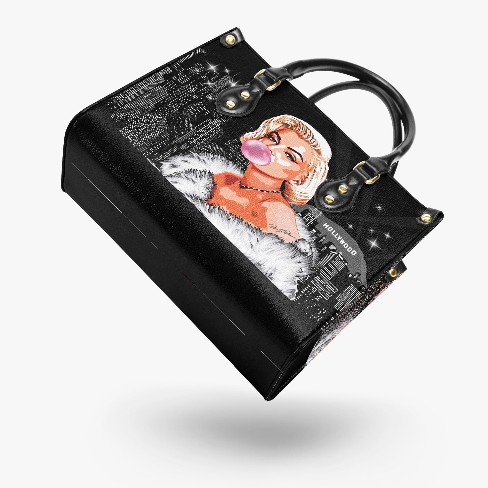 Marilyn Monroe Bubblegum Concise Tote Bag - Coco D'Amore